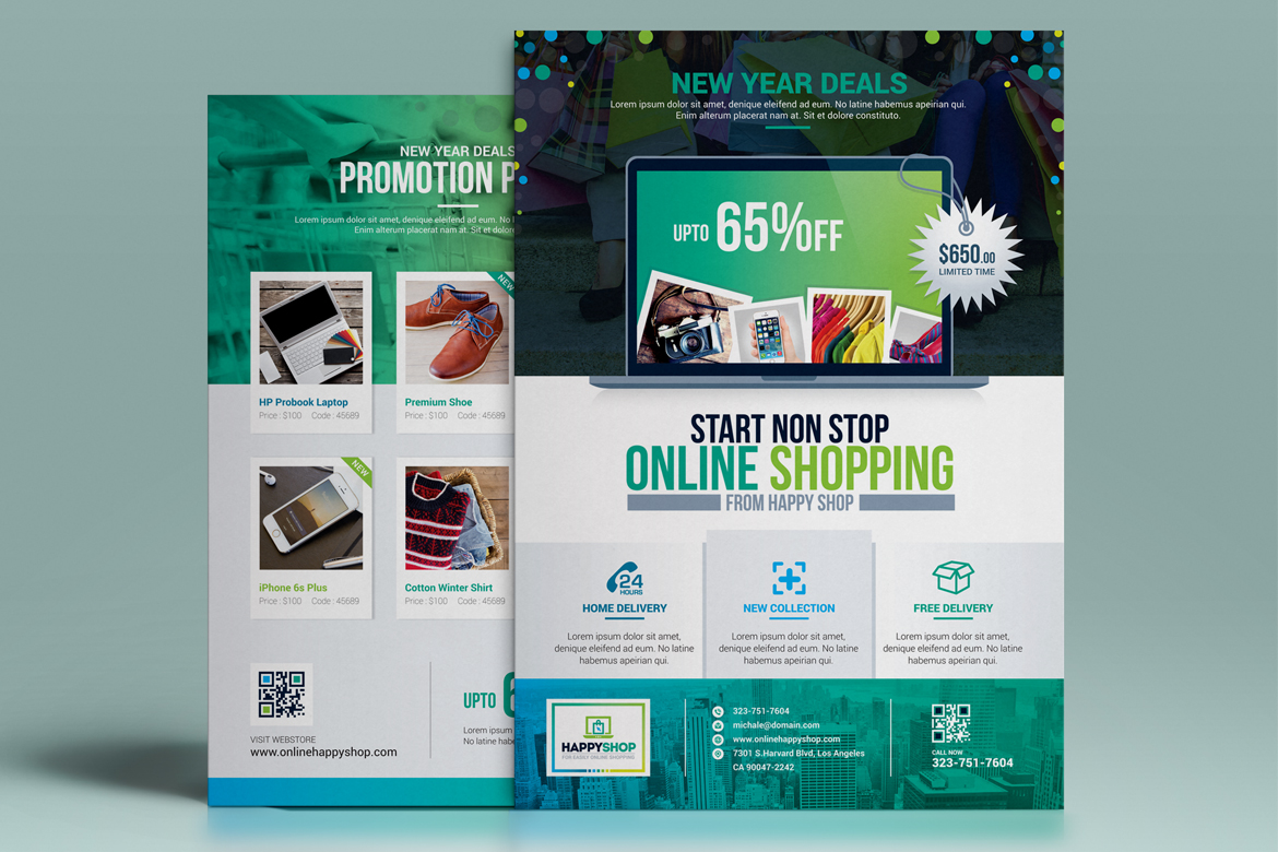 Product Promotion Flyer Template