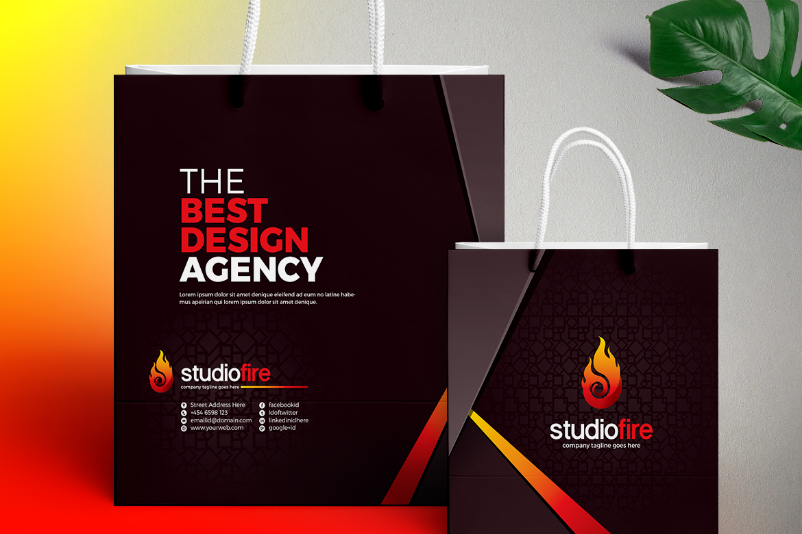 Download Фирменный стиль "Creative Shopping Bag - Corporate Identity Template" / Creative Shopping Bag - Corporate Identity Template - Фирменный стиль на тему графика shopping bag shop mall tote paper coffee gift plastic design template illustration online concept templateundefined creative paper shop mall print