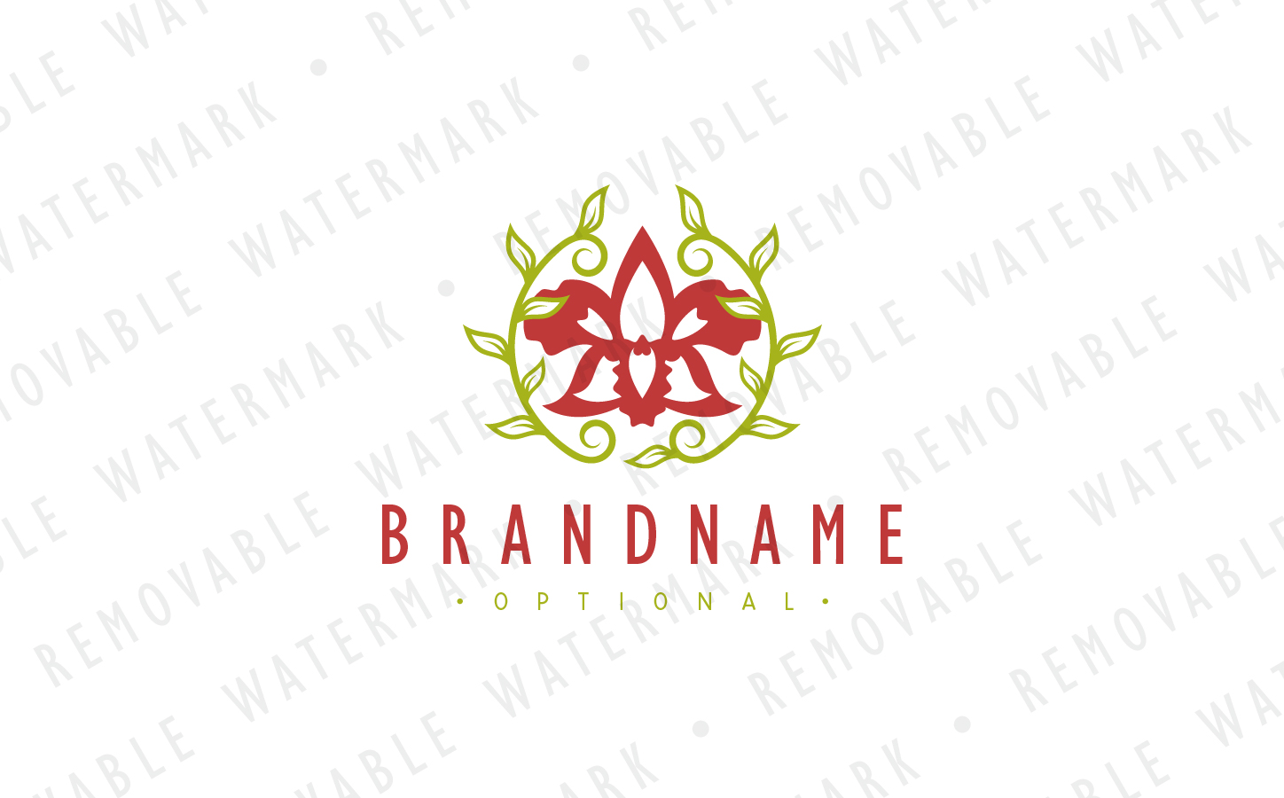 Download Шаблон логотипа "Orchid Flower Logo Template" / Orchid Flower Logo Template - Шаблон логотипа на тему графика leaf floral spa love beauty beautiful flower decoration garden blossom vintage sprout bloom orchid perfume wedding logo design template cosmetics