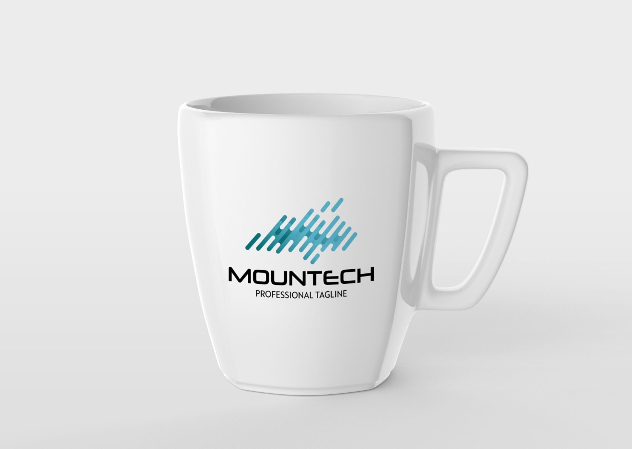Download Шаблон логотипа "Mountech - Logo Template" / Mountech - Logo Template - Шаблон логотипа на тему графика 3d abstract accounting agency app application architecture business colorful construction corporate creative design geometric identity letter logo m marketing software