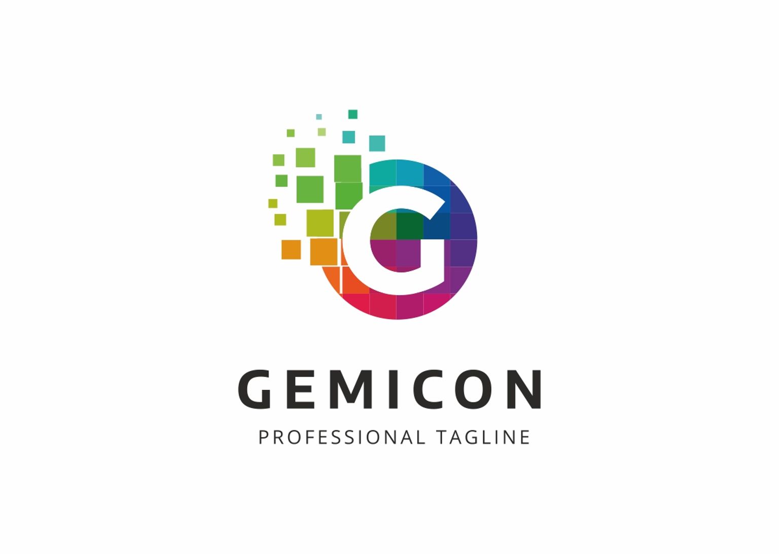 Download Шаблон логотипа "Gemicon G Letter - Logo Template" / Gemicon G Letter - Logo Template - Шаблон логотипа на тему графика agency alphabet arrow business c character clean company consulting corporate flat g grow growing growth letter logo market marketing modern