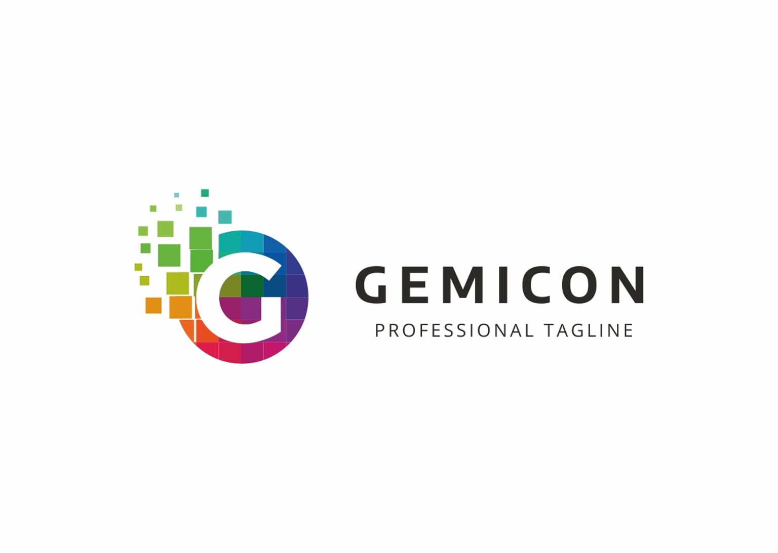 Download Шаблон логотипа "Gemicon G Letter - Logo Template" / Gemicon G Letter - Logo Template - Шаблон логотипа на тему графика agency alphabet arrow business c character clean company consulting corporate flat g grow growing growth letter logo market marketing modern