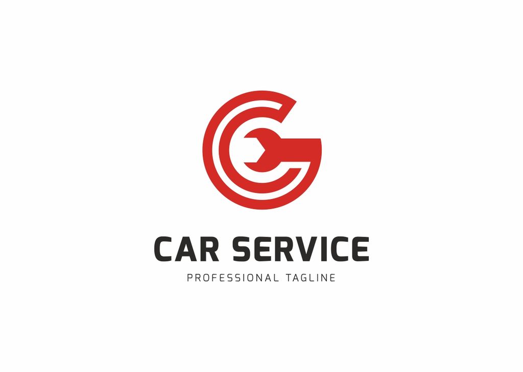 Download Шаблон логотипа "Car Service - Logo Template" / Car Service - Logo Template - Шаблон логотипа на тему графика auto automobile logo car dealer gauge mechanic mjcreative rent a speed