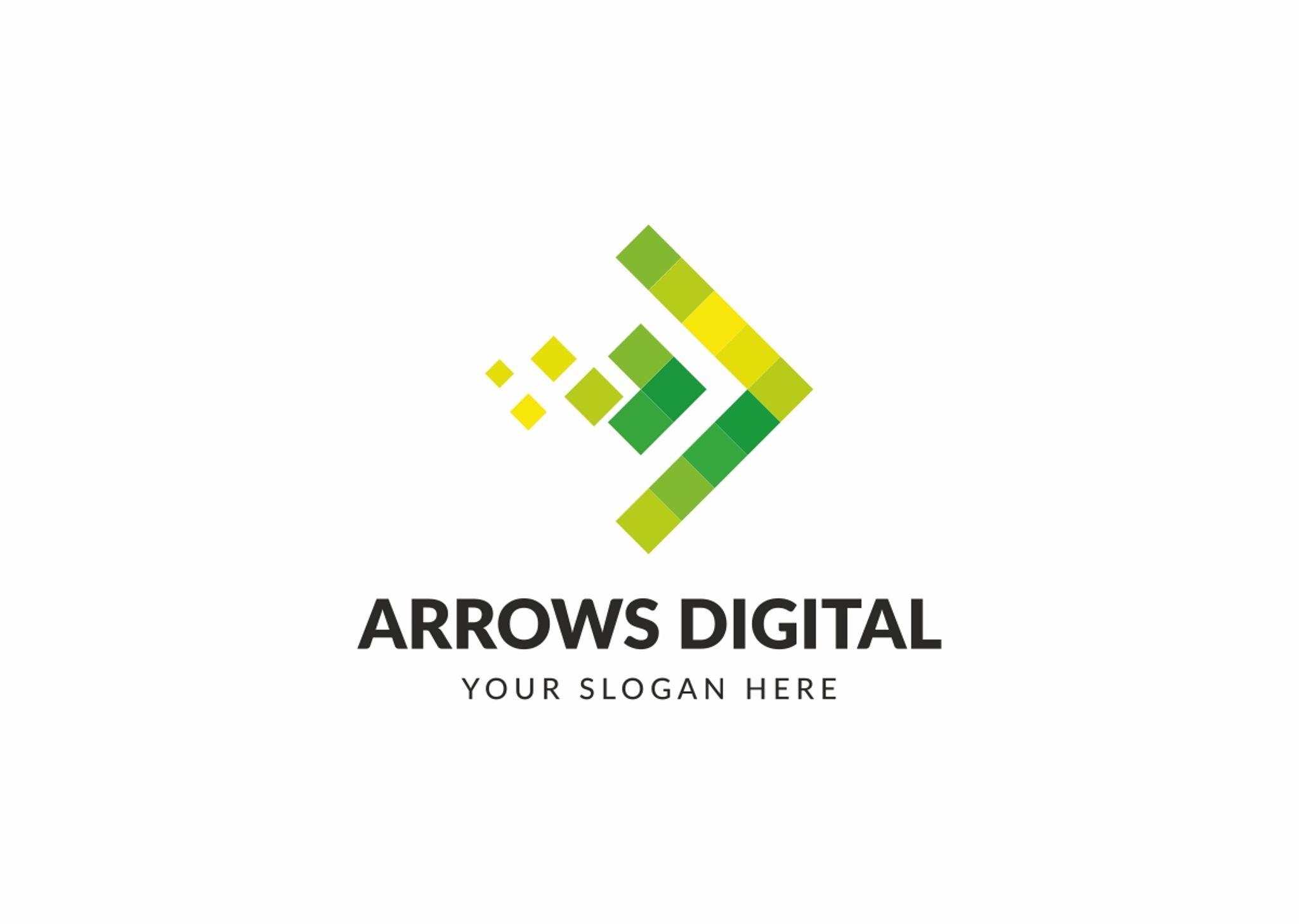 Download Шаблон логотипа "Arrows Digital - Logo Template" / Arrows Digital - Logo Template - Шаблон логотипа на тему графика advance agressive arrow bike car communication computer deliver dolphin double economy forward front future high leading modern music next racing