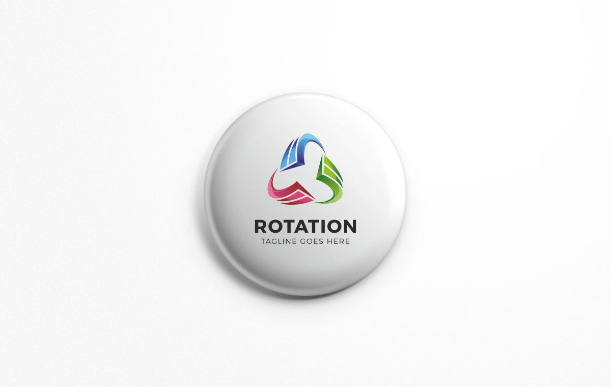 Download Шаблон логотипа "Rotation Logo Template" / Rotation Logo Template - Шаблон логотипа на тему графика advisory blue business capital circle communication community connection data economy energy entertainment financial global green group international logo management mobile