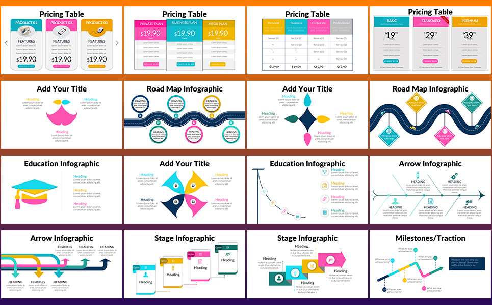 GS Infographic PowerPoint Template