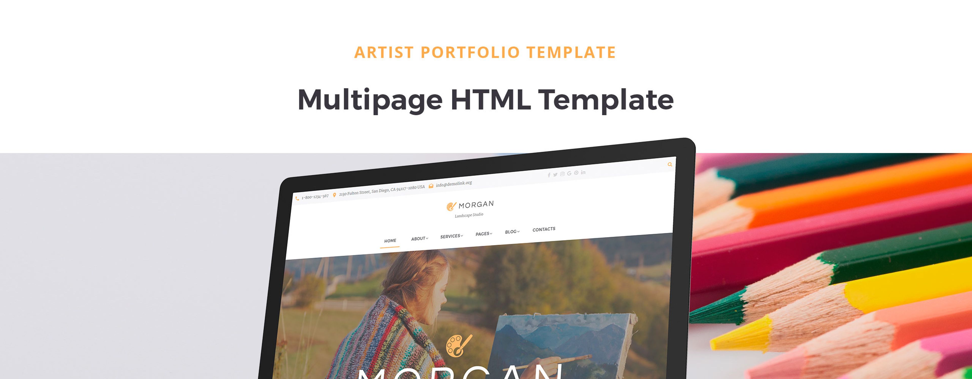 Morgan Website Template