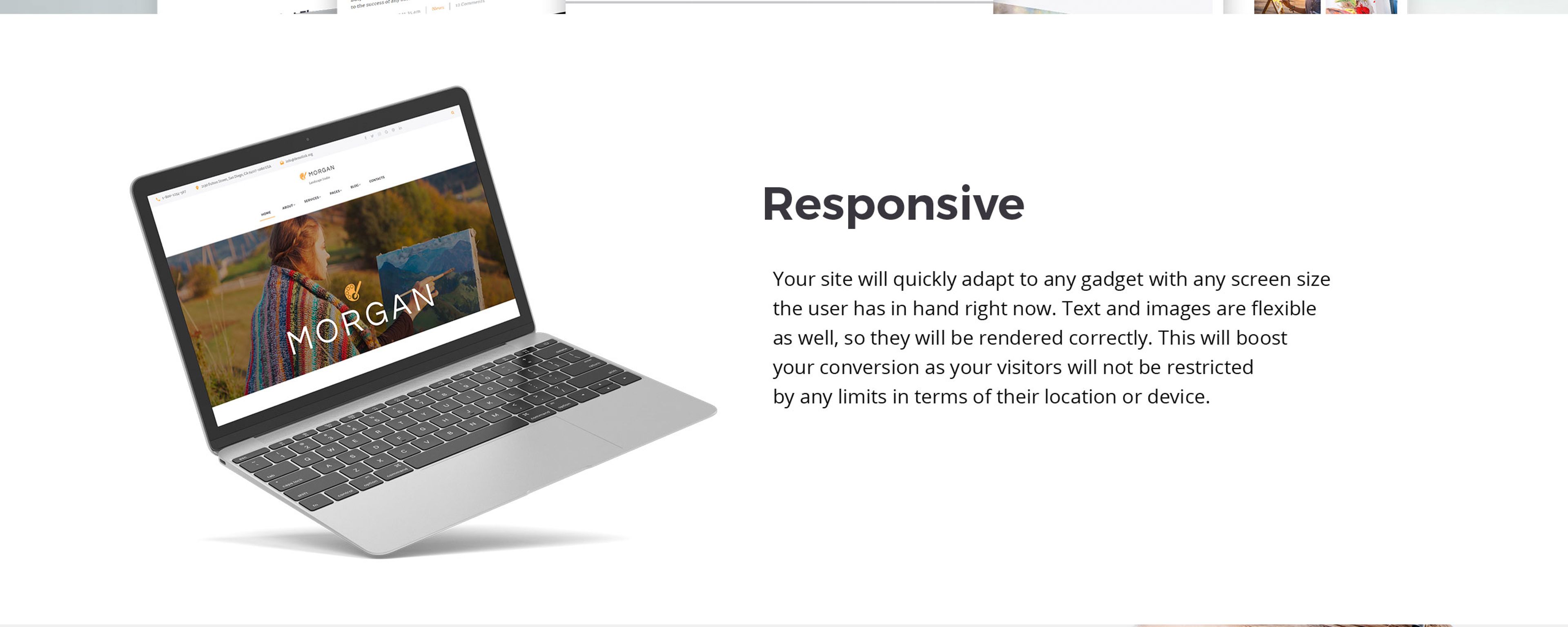 Morgan Website Template