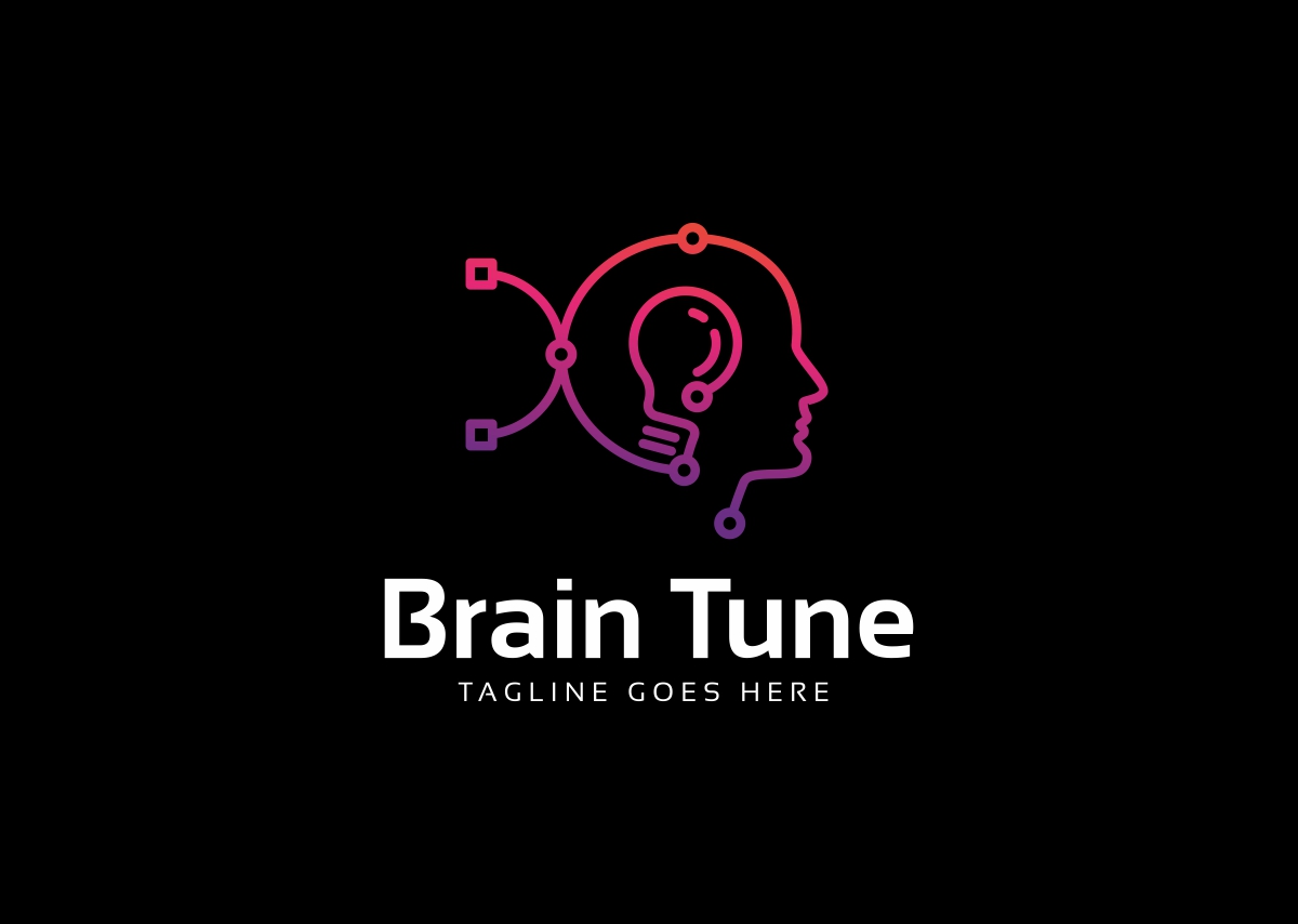 Download Шаблон логотипа "Brain Edit - Logo Template" / Brain Edit - Logo Template - Шаблон логотипа на тему графика brain icon logo vector editable design illustration symbol line intelligence concept human idea outline isolated sign think web mind linear