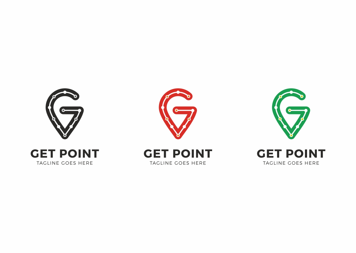 Download Шаблон логотипа "Get Point - G Letter Logo Template" / Get Point - G Letter Logo Template - Шаблон логотипа на тему графика box cargo courier cube delivery express fast fly logo logos move moving company quick shipping speed storage transport transportation g