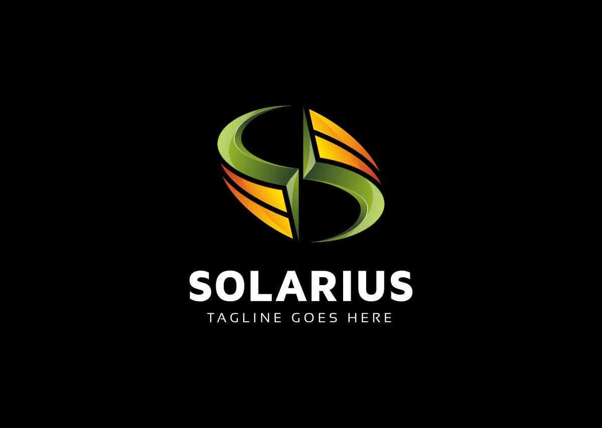 Download Шаблон логотипа "Solarius - Logo Template" / Solarius - Logo Template - Шаблон логотипа на тему графика 3d ball logo circle colorful creative data developer digital globe group internet it community media modern network professional programmer software