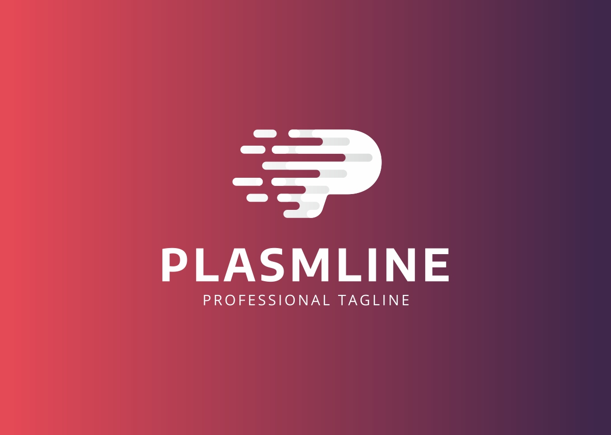 Download Шаблон логотипа "Plasmline P Letter Logo Template" / Plasmline P Letter Logo Template - Шаблон логотипа на тему графика business logo character clean company consulting corporate icon letter letter logo logos letters template media minimal modern music p symbol