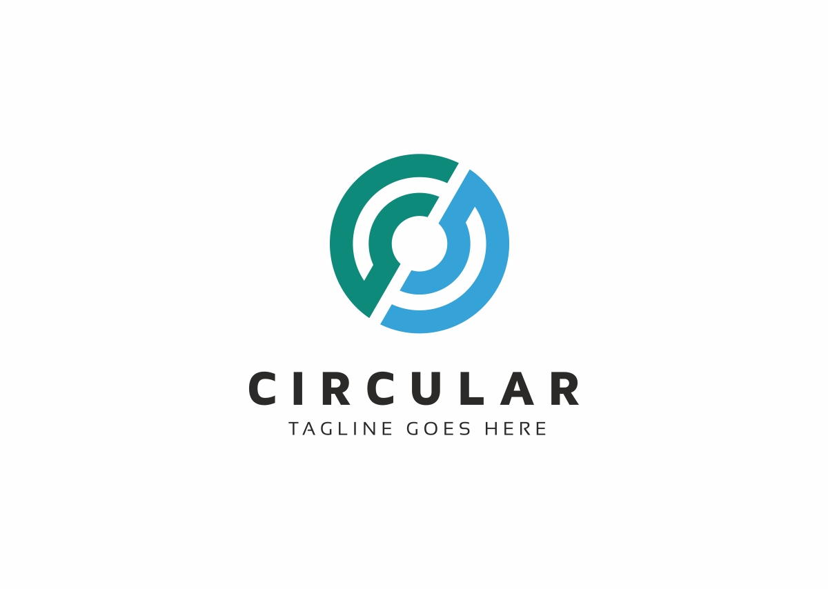 Download Шаблон логотипа "Circular Logo Template" / Circular Logo Template - Шаблон логотипа на тему графика box brainstorm builder circular colorful consultant corporate creativity cubic data development digital entertainment gaming hexagon letter o media mosaic network
