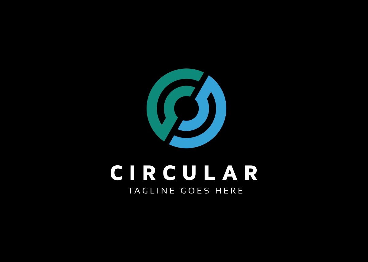 Download Шаблон логотипа "Circular Logo Template" / Circular Logo Template - Шаблон логотипа на тему графика box brainstorm builder circular colorful consultant corporate creativity cubic data development digital entertainment gaming hexagon letter o media mosaic network