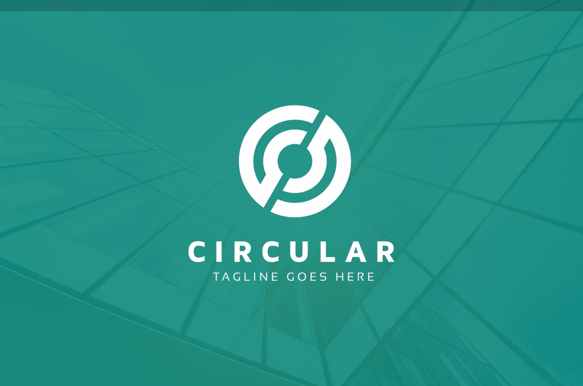 Download Шаблон логотипа "Circular Logo Template" / Circular Logo Template - Шаблон логотипа на тему графика box brainstorm builder circular colorful consultant corporate creativity cubic data development digital entertainment gaming hexagon letter o media mosaic network