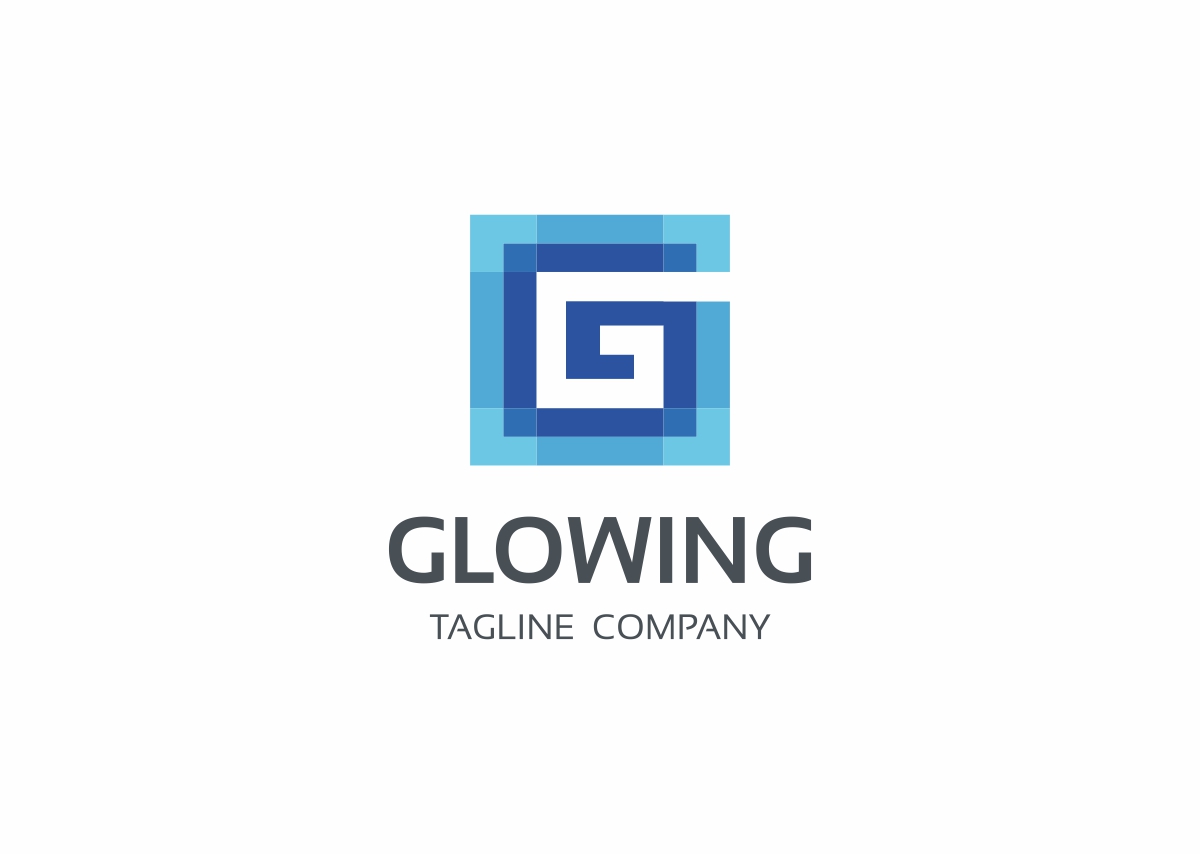 Download Шаблон логотипа "Glowing - G Letter Logo Template" / Glowing - G Letter Logo Template - Шаблон логотипа на тему графика box brand business consultant corporate creative creativity cube cubic cubical expert g letter logo game gamer gaming genetic hexagon identity