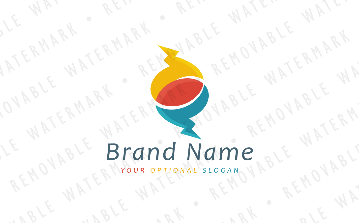 Download Шаблон логотипа "Storm Talk - Logo Template" / Storm Talk - Logo Template - Шаблон логотипа на тему графика forum social energy letter s consulting speak bubble link connection talk emotion lightning storm discussion share logo design template communication