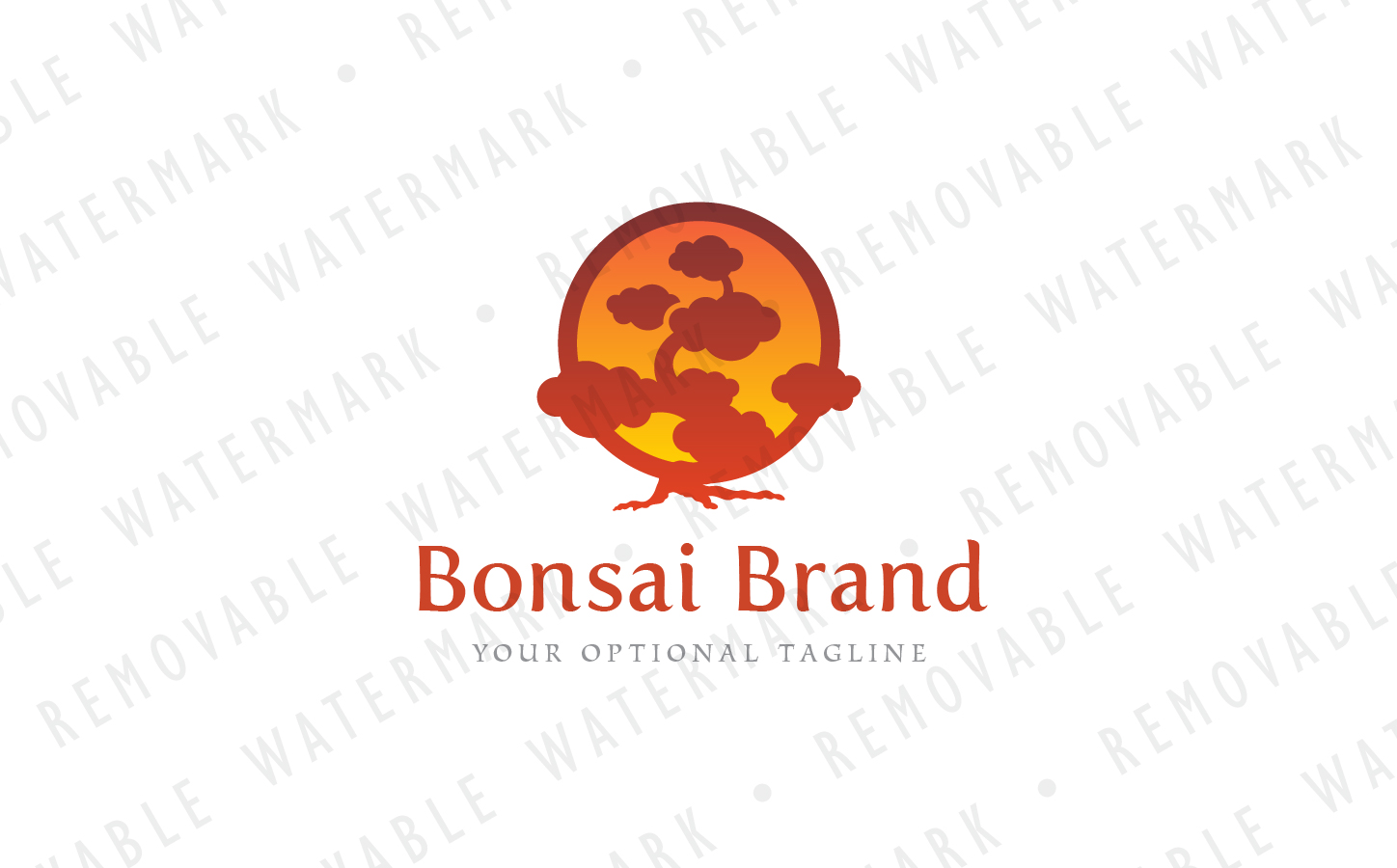 Bonsai Tree - Logo Template