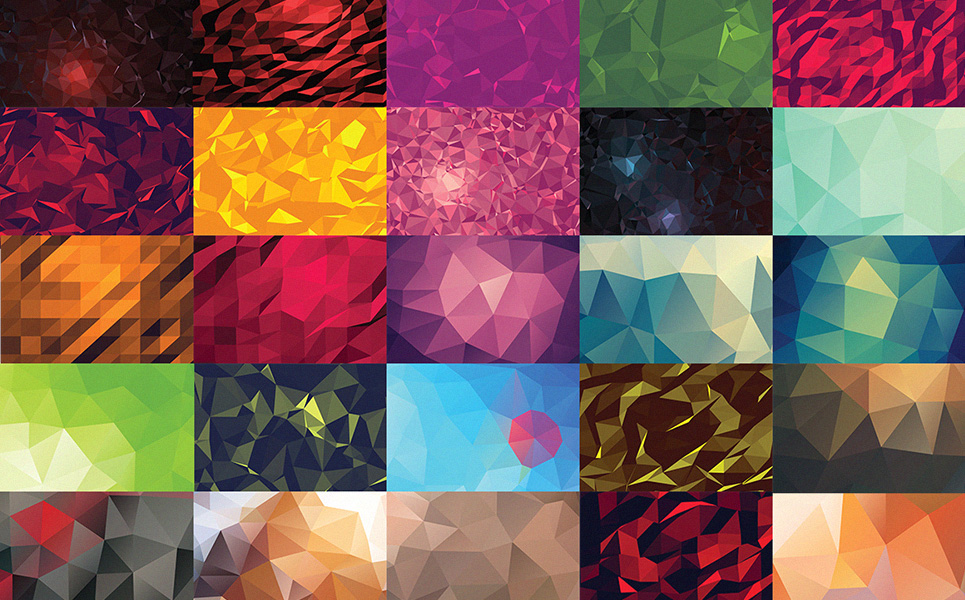 Download Иллюстрация "51 Vector Geometric Backgrounds - Illustration" / 51 Vector Geometric Backgrounds - Illustration - Иллюстрация на тему графика vector geometric polygon backgrounds abstract branding texture patterns graphics creative colorful printable art webdesign wedding webheaders logo stationery businesscard scrapbook