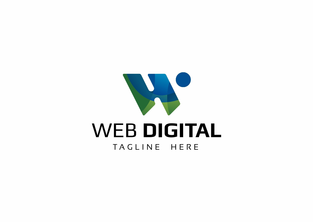 Download Шаблон логотипа "Webdigital Logo Template" / Webdigital Logo Template - Шаблон логотипа на тему графика alphabet arrow arrows business character design development finance grow growth letter logo market marketing rise rising stock symbol template w