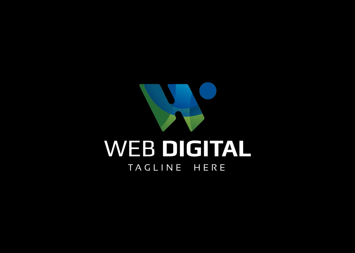 Download Шаблон логотипа "Webdigital Logo Template" / Webdigital Logo Template - Шаблон логотипа на тему графика alphabet arrow arrows business character design development finance grow growth letter logo market marketing rise rising stock symbol template w