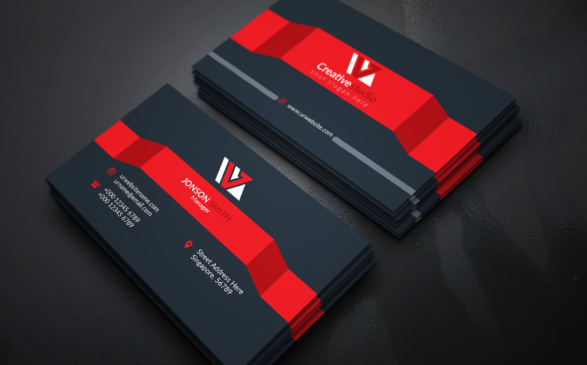 Download Фирменный стиль "Business Card - Corporate Identity Template" / Business Card - Corporate Identity Template - Фирменный стиль на тему графика print,designer,business,card,both,side,design,green,black,white,professional,modern,graphic,landscape,official,standard,creative,simple,web,logo,flyer,blue,magagine