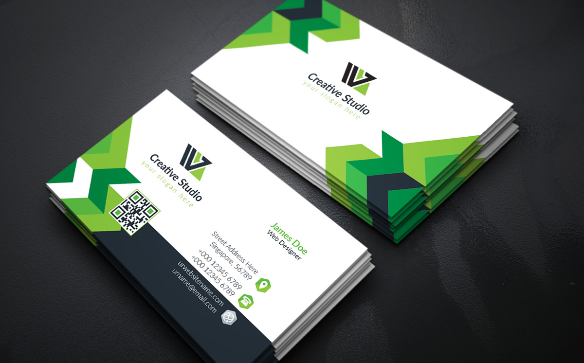 Download Фирменный стиль "Business  Card - Corporate Identity Template" / Business  Card - Corporate Identity Template - Фирменный стиль на тему графика print,designer,business,card,both,side,design,green,black,white,professional,modern,graphic,landscape,official,standard,creative,simple,web,logo,flyer,blue,magagine