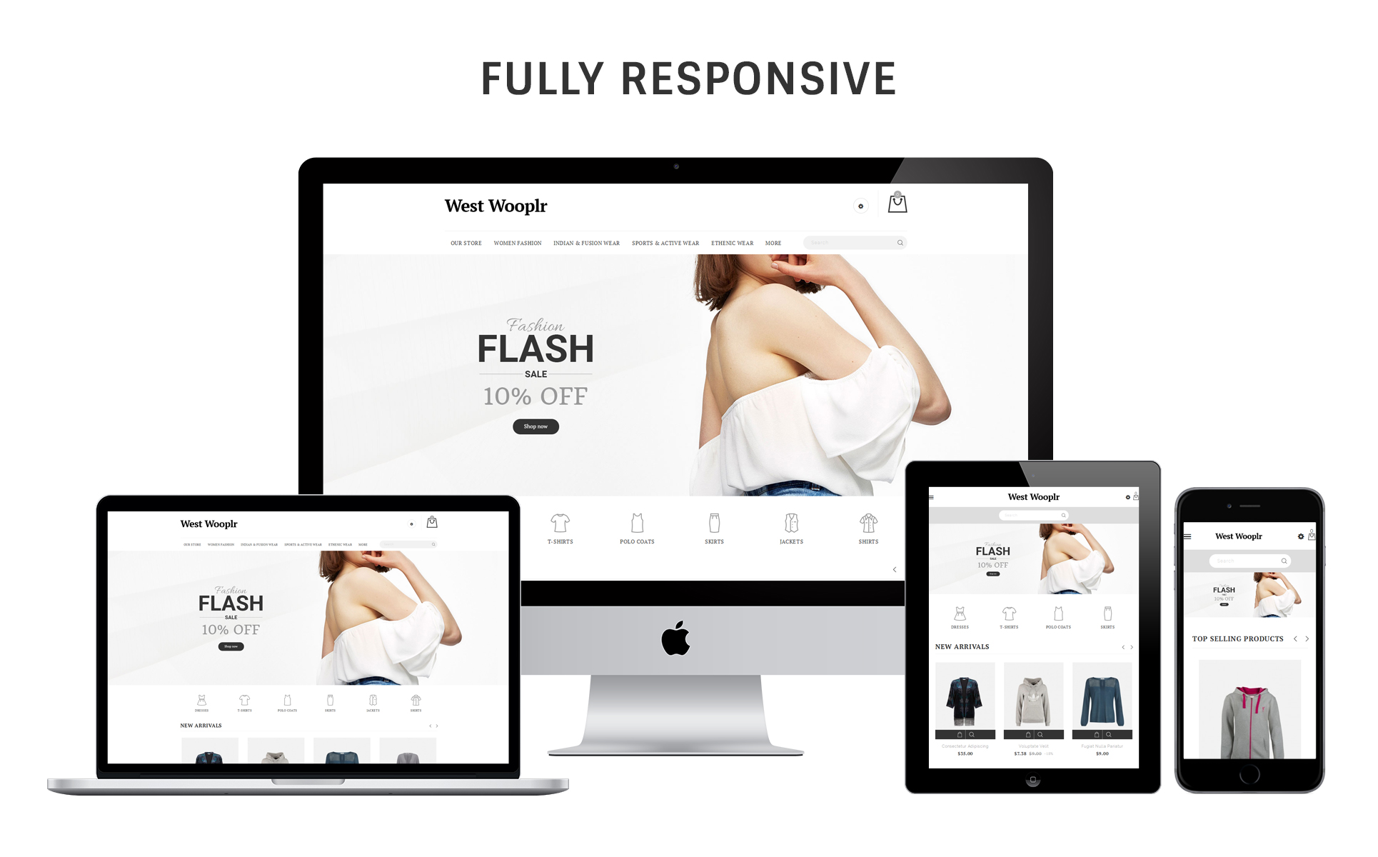 West Wooplr - The Fashion Store PrestaShop Theme