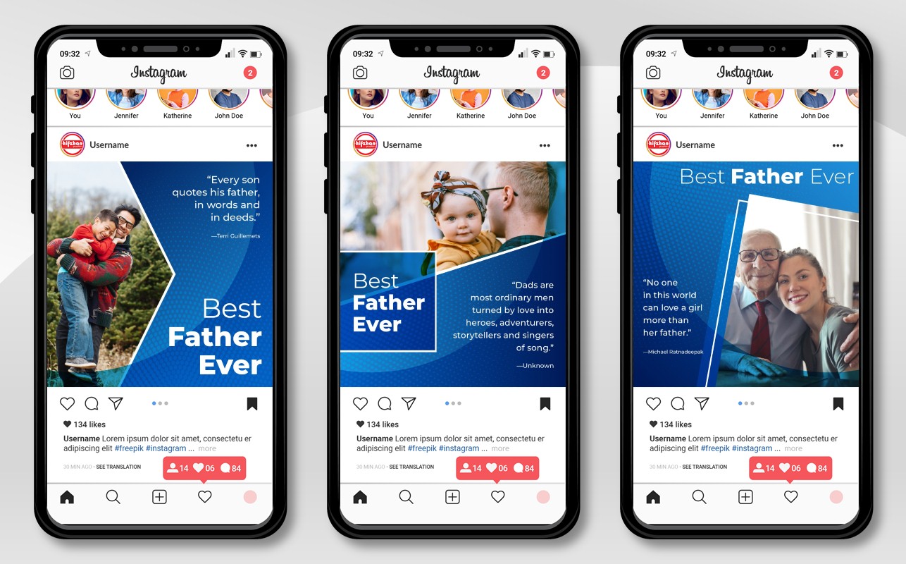 Download Шаблон для соцсетей "10 Unique Fathers Day Instagram Post - Best Father Ever quotes Social Media Template" / 10 Unique Fathers Day Instagram Post - Best Father Ever quotes Social Media Template - Шаблон для соцсетей на тему графика social,media,template,socialmedia,instagram,post,instagrampost,instagramtemplate,story,instagramstory,creative,design,marketing,sale,fathersday,father,dad,quotes,fatherquotes