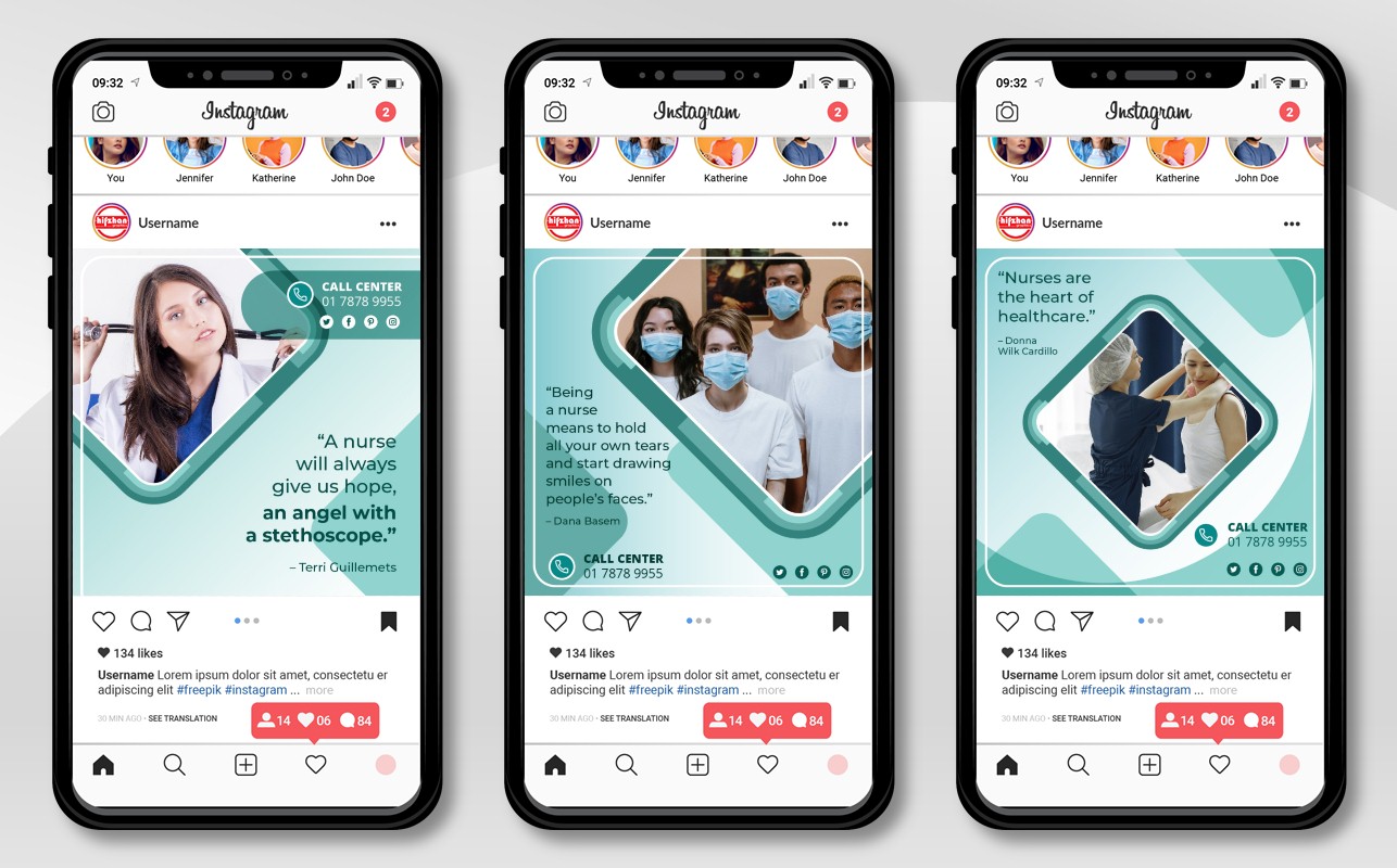 Download Шаблон для соцсетей "10 Unique Nurse quotes - Instagram Post Template for Social Media" / 10 Unique Nurse quotes - Instagram Post Template for Social Media - Шаблон для соцсетей на тему графика social,media,template,socialmedia,instagram,post,instagrampost,instagramtemplate,story,instagramstory,creative,design,nurses,quotes,coronavirus,nursesquotes,paramedic