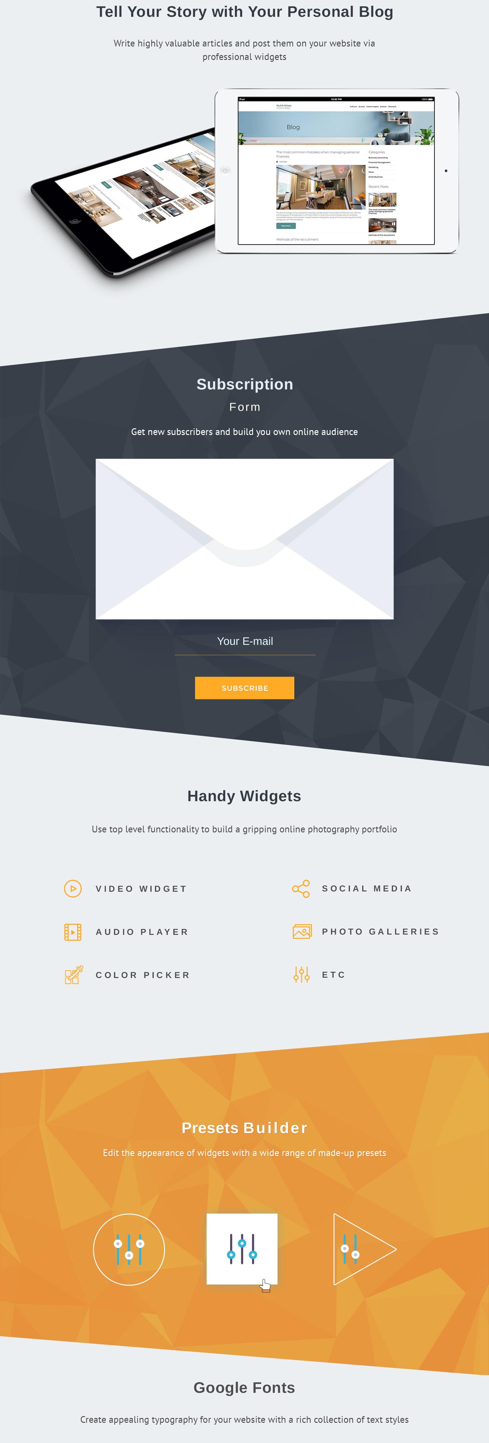 Wulf Wilson - Furniture Makers Moto CMS 3 Template