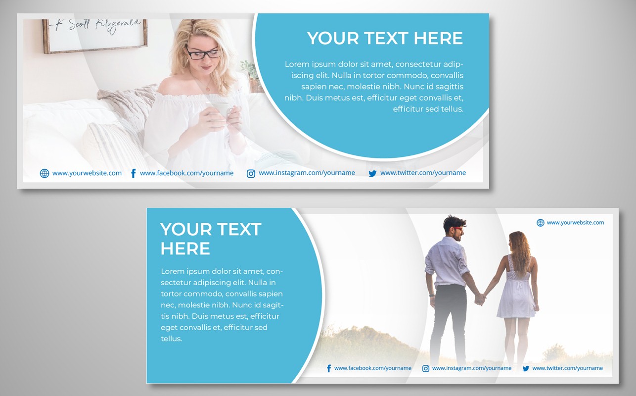 Download Шаблон для соцсетей "Personal Facebook Cover Template for Social Media" / Personal Facebook Cover Template for Social Media - Шаблон для соцсетей на тему графика social,media,template,socialmedia,facebook,cover,post,instagrampost,instagramtemplate,story,instagramstory,creative,design,marketing,sale,discount,personal,facebookpage