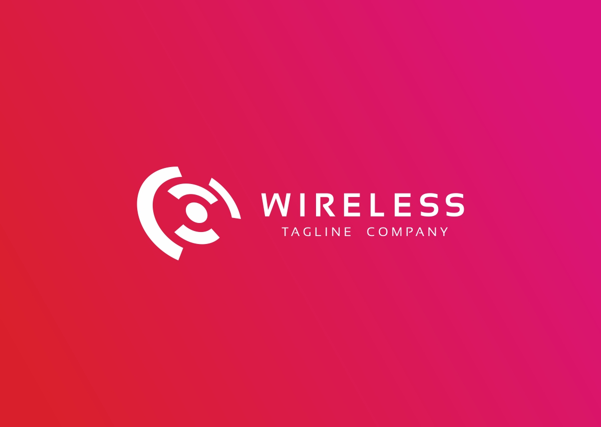 Download Шаблон логотипа "Wireless Logo Template" / Wireless Logo Template - Шаблон логотипа на тему графика access point amplify app business center circle computer connection delay dot gps grow internet mobile multimedia music navigation network server