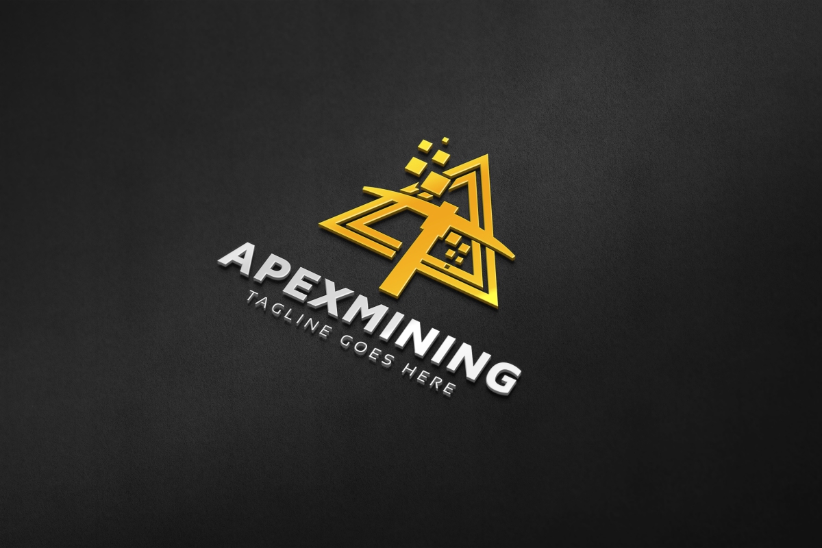Download Шаблон логотипа "Apex Mining Crypto Logo Logo Template" / Apex Mining Crypto Logo Logo Template - Шаблон логотипа на тему графика bank bitcoin brand buy buyer buying cent change coin crypto currency digital dollar exchange fund identity internet money online penny