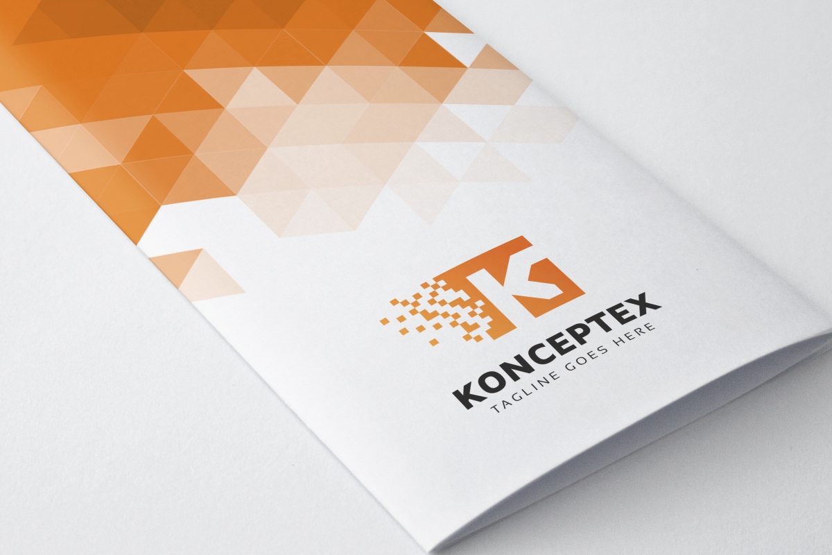Download Шаблон логотипа "Konceptex K Pixel Letter Logo Template" / Konceptex K Pixel Letter Logo Template - Шаблон логотипа на тему графика brand data designer development digital electronic identity internet k letter logo kinetic kit kite matrix media multimedia network pixel professional