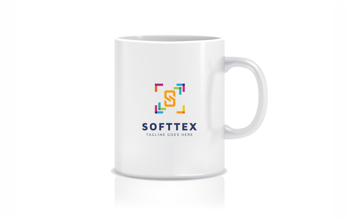 Download Шаблон логотипа "Softtex Logo Template" / Softtex Logo Template - Шаблон логотипа на тему графика abstract business color colorful consultancy data design development game global hash media professional software solution studio technologies technology letter s