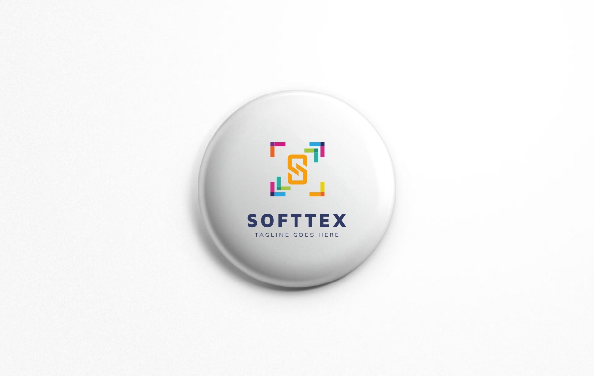 Download Шаблон логотипа "Softtex Logo Template" / Softtex Logo Template - Шаблон логотипа на тему графика abstract business color colorful consultancy data design development game global hash media professional software solution studio technologies technology letter s