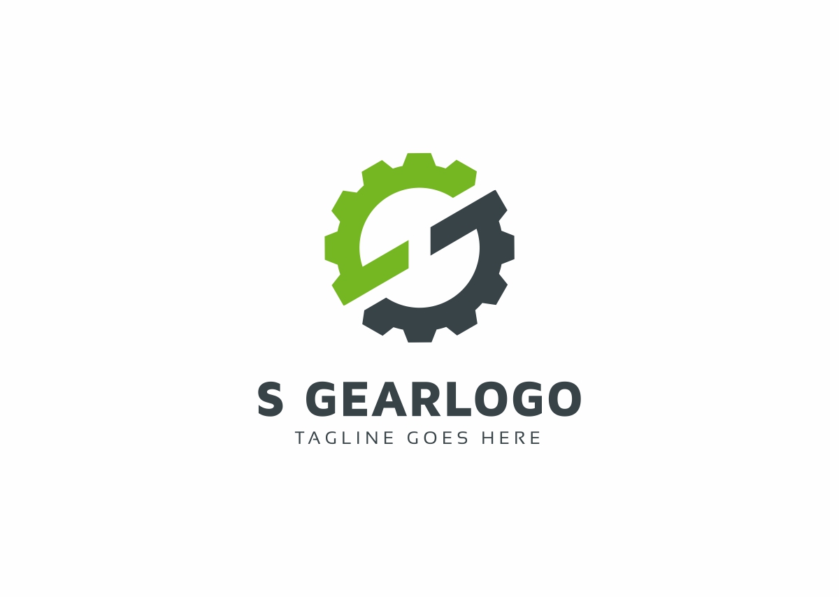 Download Шаблон логотипа "S Gear Logo Template" / S Gear Logo Template - Шаблон логотипа на тему графика alphabet auto part logo parts business car character gear grey letter s mark masculine mechanic mechanical motor orange repair rise