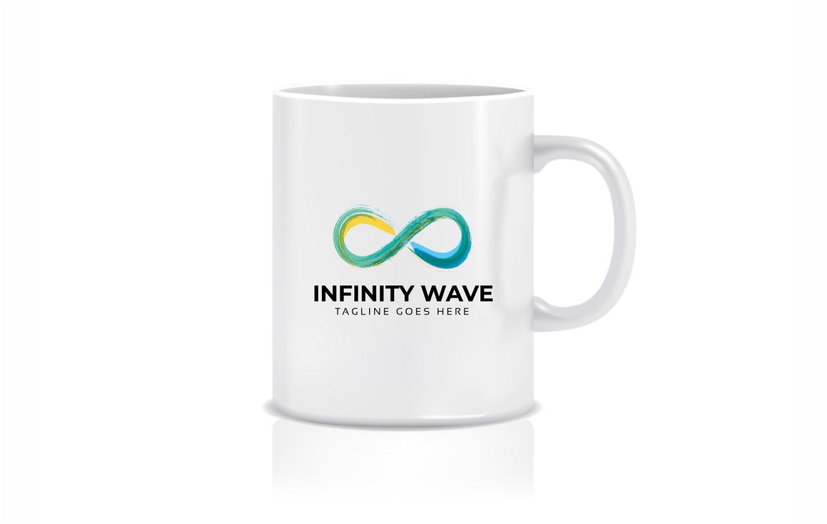 Download Шаблон логотипа "Infinity Wave Logo Template" / Infinity Wave Logo Template - Шаблон логотипа на тему графика agency app business colorful colors concept continuous creative dynamic flow industry infinite infinity marketing media modern multimedia rainbow software spectrum