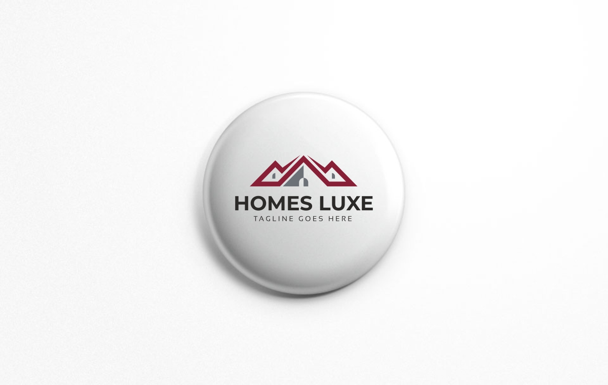 Download Шаблон логотипа "Homes Luxe Logo Template" / Homes Luxe Logo Template - Шаблон логотипа на тему графика architect architectural architecture build builder building cabin construction detached house eco house elegant green home decor finder staging houses housing