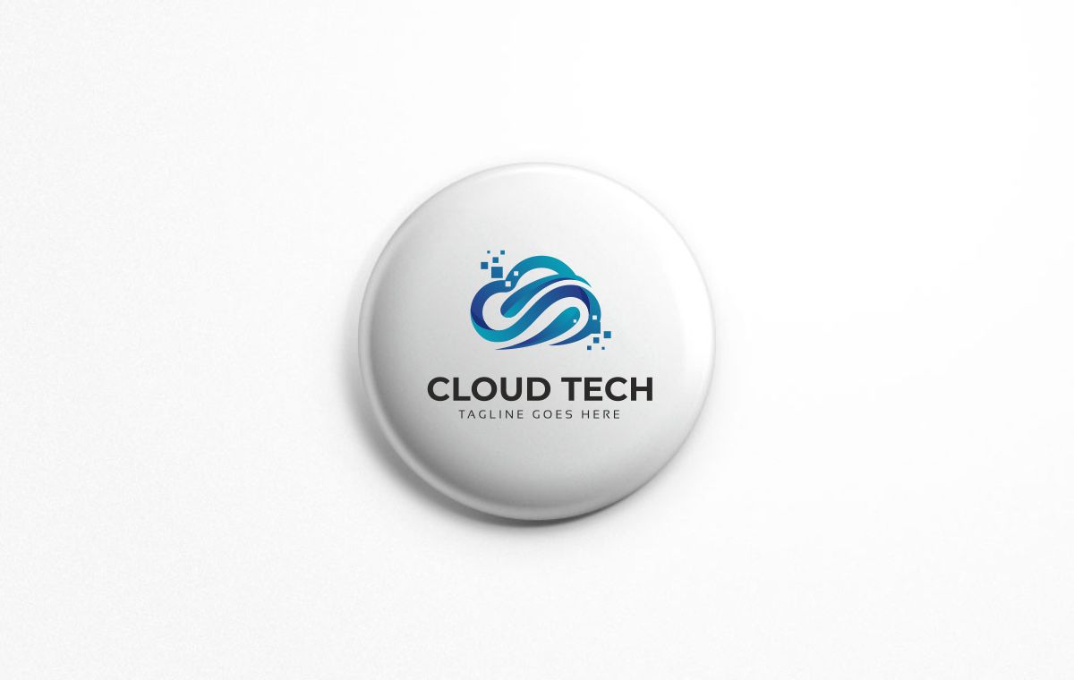 Download Шаблон логотипа "Cloud Technology Logo Template" / Cloud Technology Logo Template - Шаблон логотипа на тему графика agency app backup blue cloud computing connect host logo server social coding computer data digital hardware hosting interactive internet logotype
