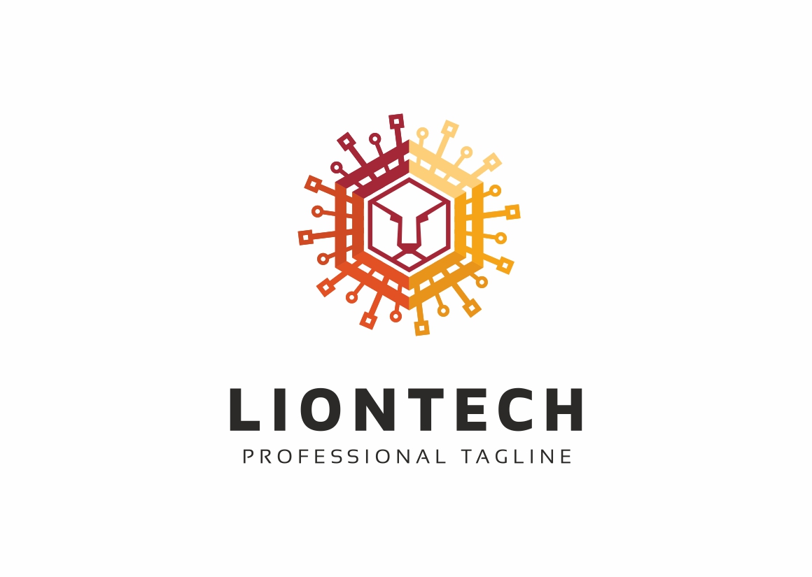 Download Шаблон логотипа "Lion Head Logo Logo Template" / Lion Head Logo Logo Template - Шаблон логотипа на тему графика accountant animal brand business consultant digital entertainment expertise feline financial investing investment king kingdom lawyer leadership lion head logo majestic