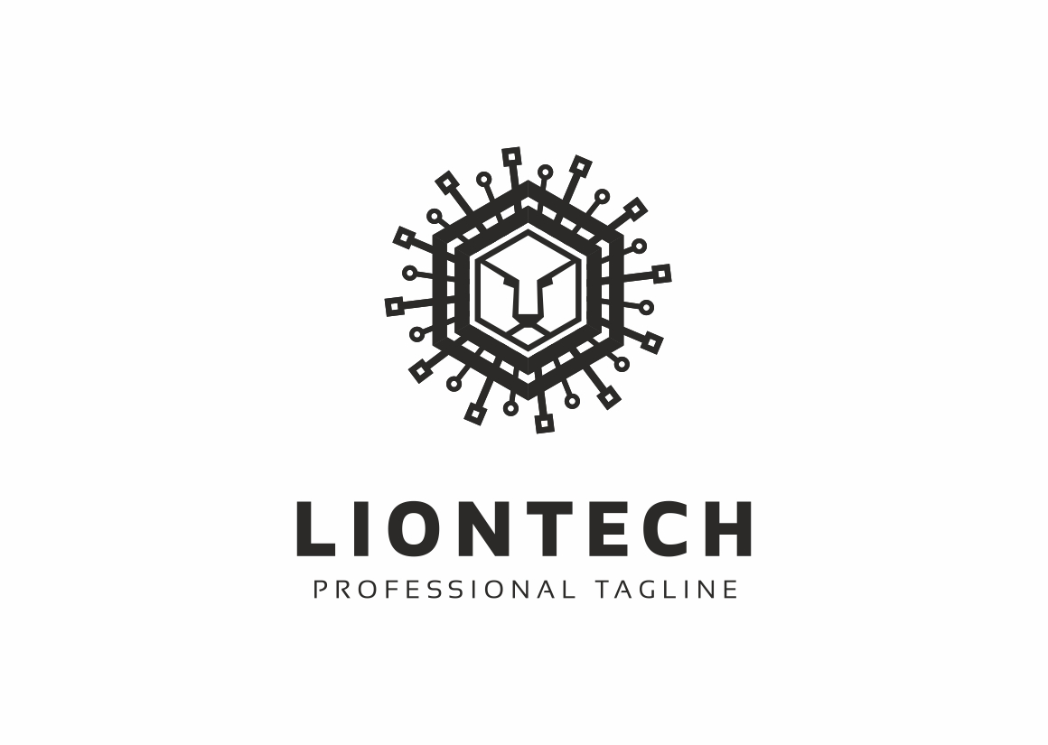 Download Шаблон логотипа "Lion Head Logo Logo Template" / Lion Head Logo Logo Template - Шаблон логотипа на тему графика accountant animal brand business consultant digital entertainment expertise feline financial investing investment king kingdom lawyer leadership lion head logo majestic