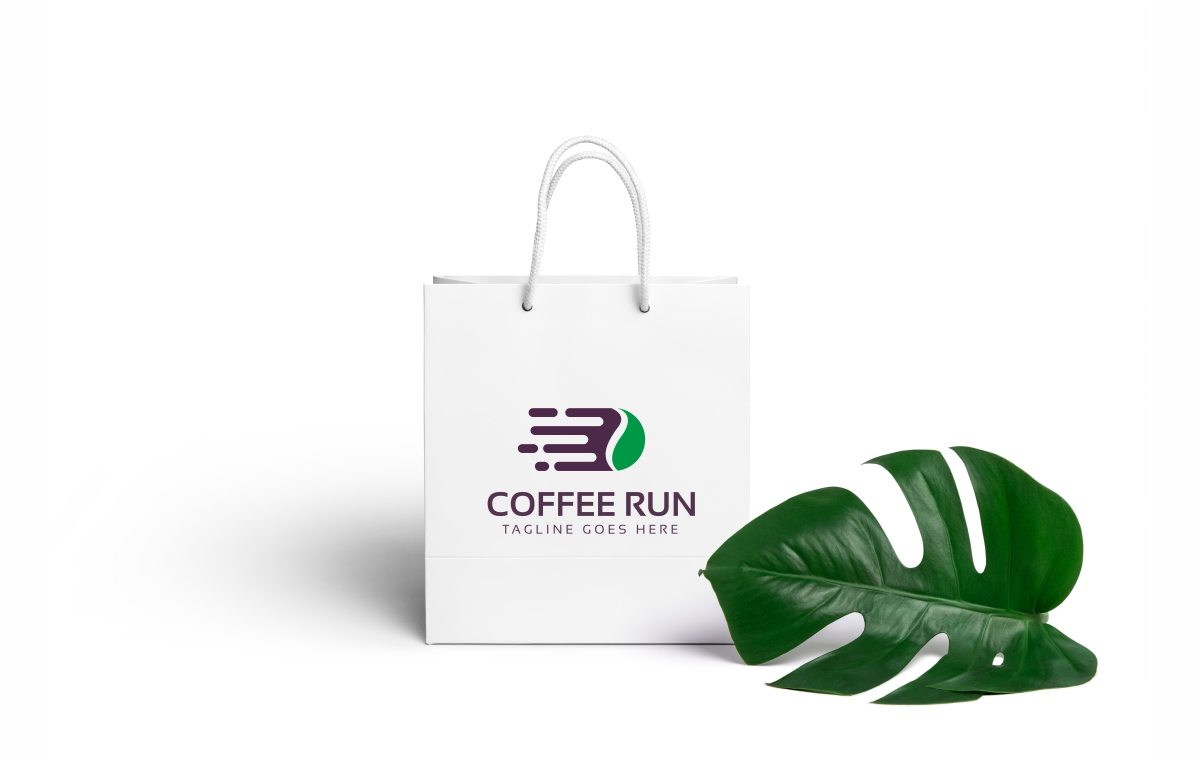 Download Шаблон логотипа "Coffee Running Logo Logo Template" / Coffee Running Logo Logo Template - Шаблон логотипа на тему графика awesome beans beverages brew brown cafe logo cafeteria coffee coffee brand stock cool cup generic gold modern professional shop unique