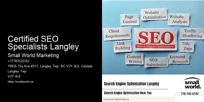 Certified SEO Specialists Langley