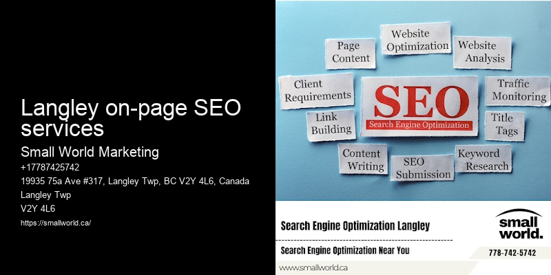 Langley on-page SEO services