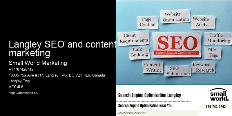 Langley SEO and content marketing