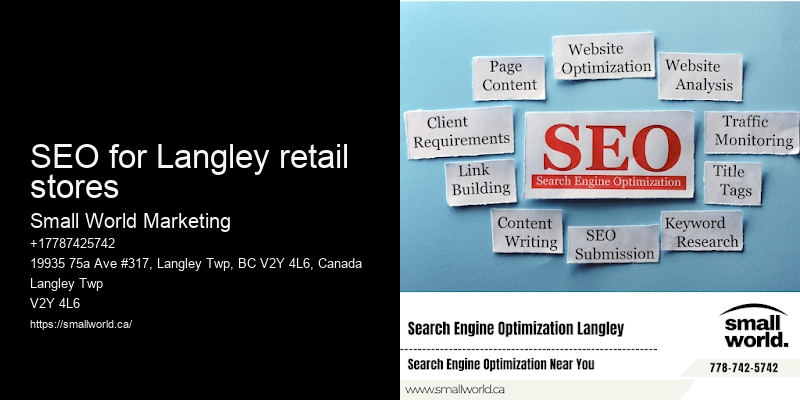 SEO for Langley retail stores
