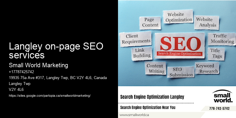 Langley on-page SEO services