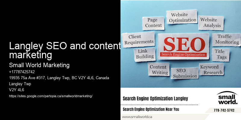 Langley SEO and content marketing